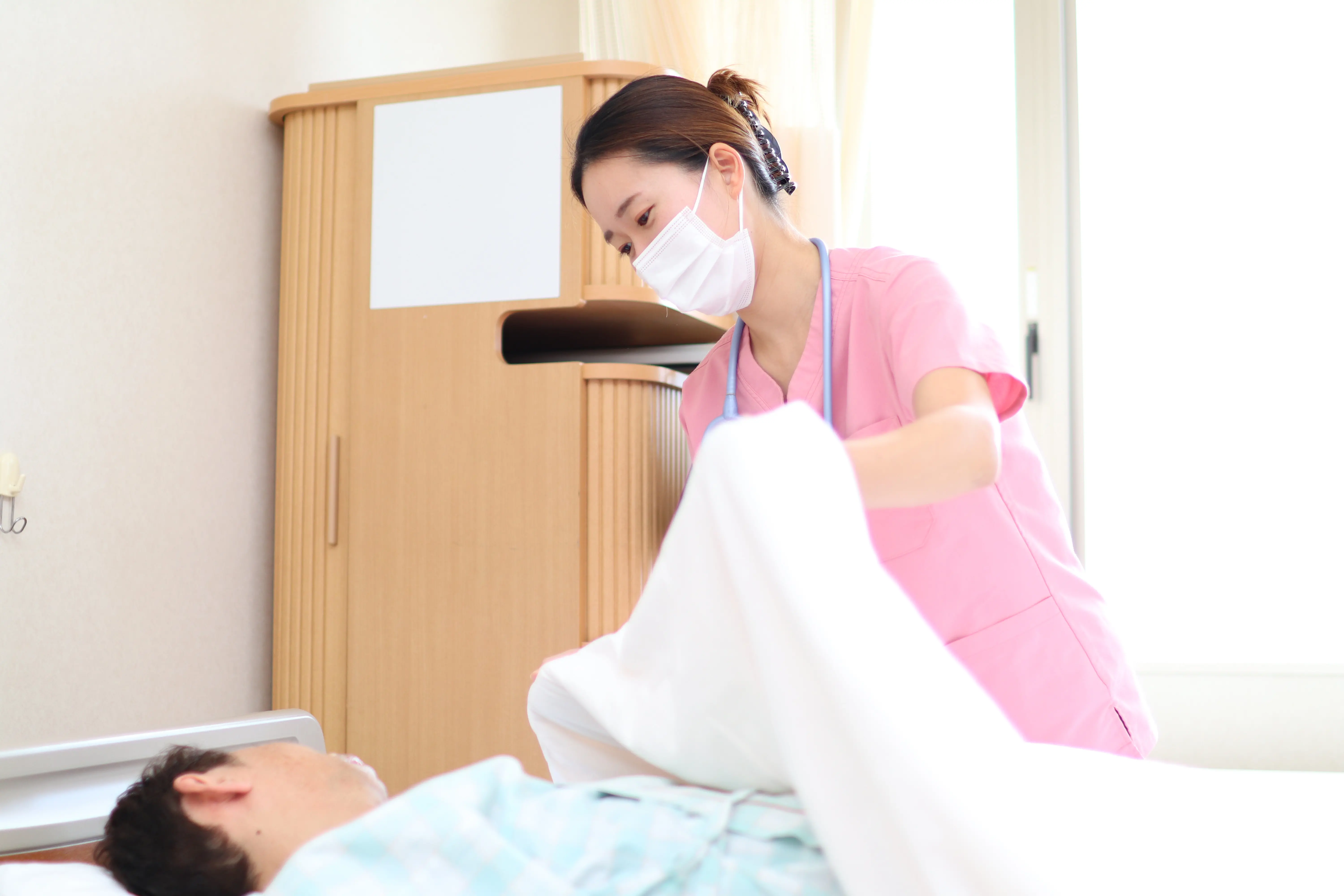 安心・安全な入院生活を提供するイメージ写真